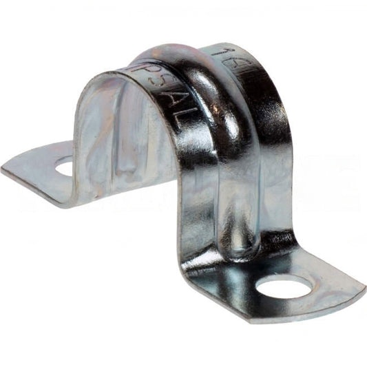 Clipsal 16mm Full Saddle Zinc Plated