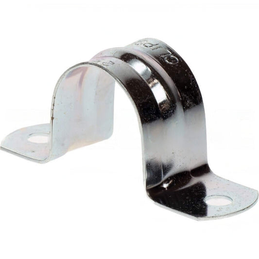 Clipsal 25mm Full Saddle Zinc Plated