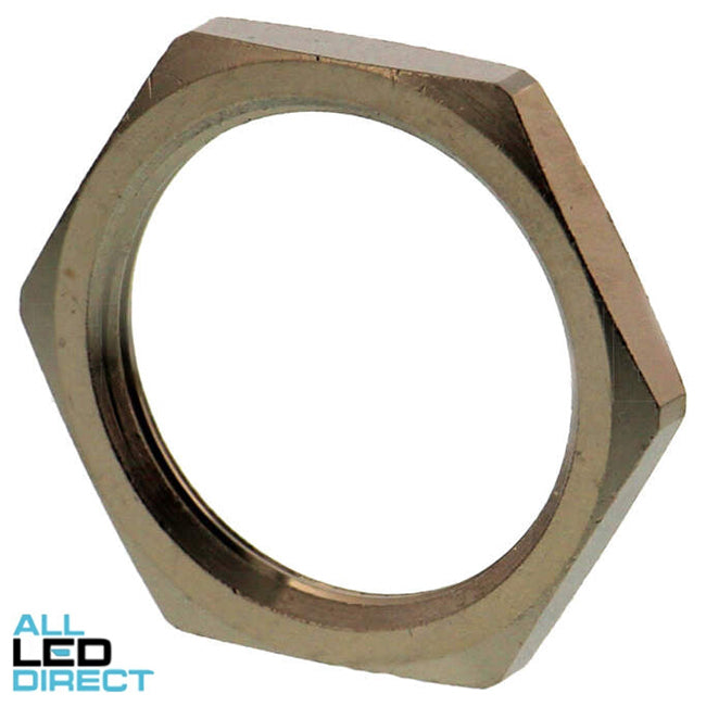 Wattmaster 32mm Locknut Brass EACH