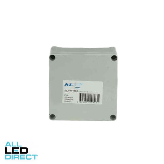 NHP N-Line 130mm W x 130mm H x 75mm D Square Adaptable Box With Opaque Lid
