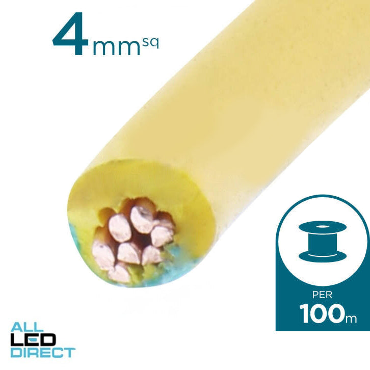 Kibor Cable 4mm Building Wire Cable 100 Metre Drum