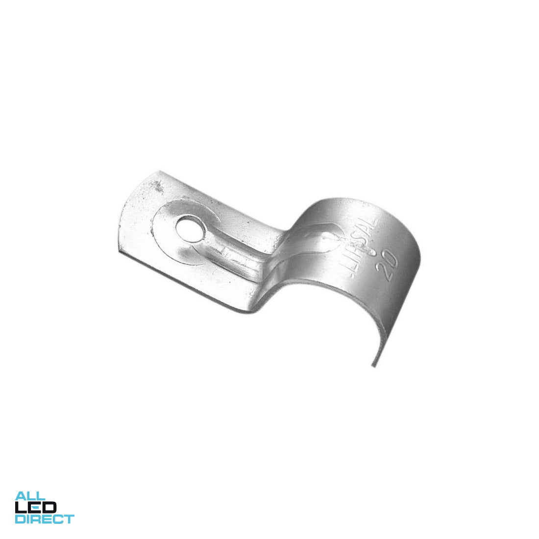 Clipsal 50mm Half Saddle Zinc Plated
