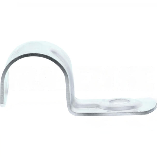 Clipsal 20mm Half Saddle Zinc Plated With 6.5mm