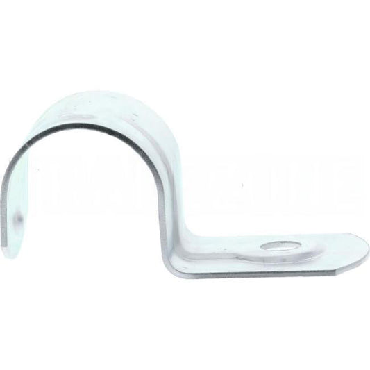 Clipsal 25mm Half Saddle Zinc Plated With 6.5mm Hole Diameter