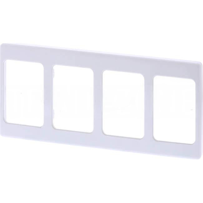 Clipsal 2000 SERIES Four Gang Internal Powerpoint Mounting Bracket White