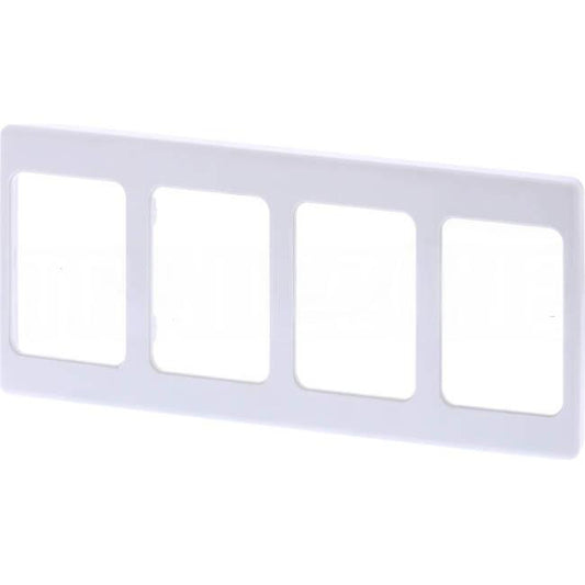 Clipsal 2000 SERIES Four Gang Internal Powerpoint Mounting Bracket White