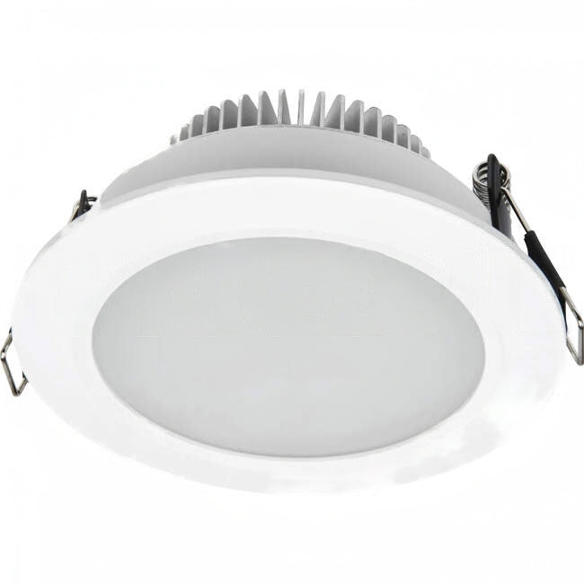 Brilliant 10 Watt 92mm Cut Out UMBRA LED Fixed Downlight White Tri Colour