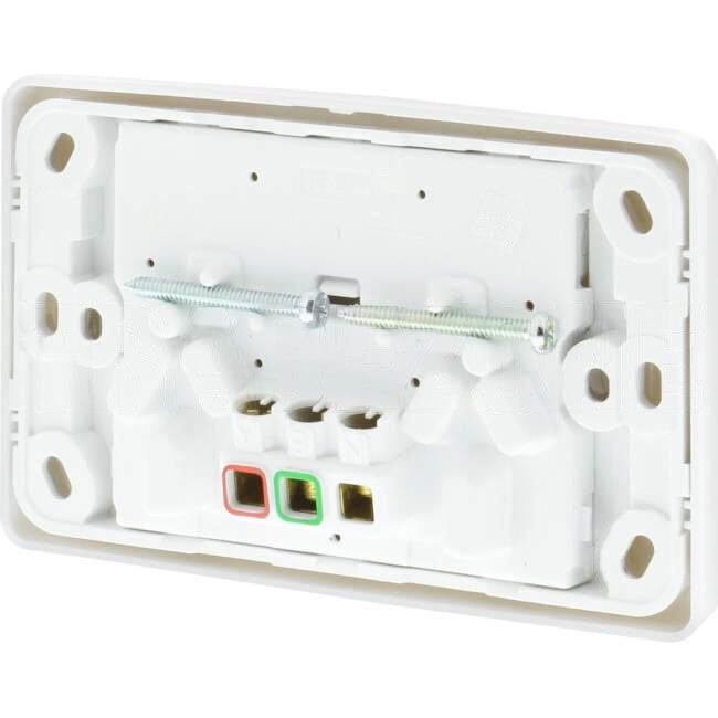 Clipsal 10 Amp 2000 SERIES Double Pole Double Internal Powerpoint White