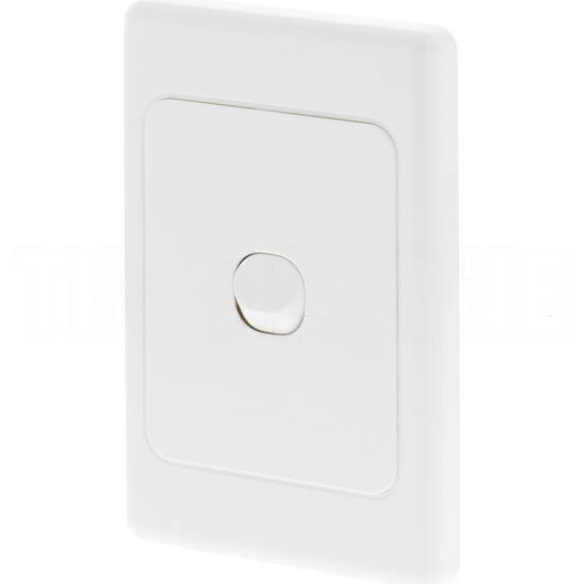 Clipsal 10 Amp 1 Gang 2000 SERIES Vertical Internal Waterproof IP66 Rocker Switch White