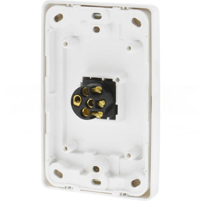 Clipsal 10 Amp 1 Gang 2000 SERIES Vertical Internal Rocker Switch White