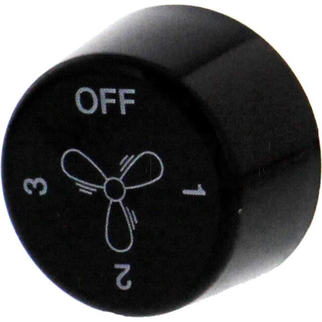 Clipsal 2000 SERIES Replacement Fan Knob Suitable For 2031VF3C Black