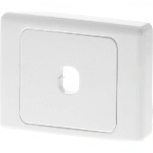 Clipsal 1 Gang 2000 SERIES Grid Plate & Surround Standard Cover White