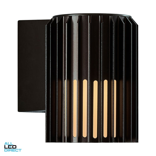 Energetic 15 W ALUDRA Wall Light Seaside Black (Less Lamp) ALL LED Direct
