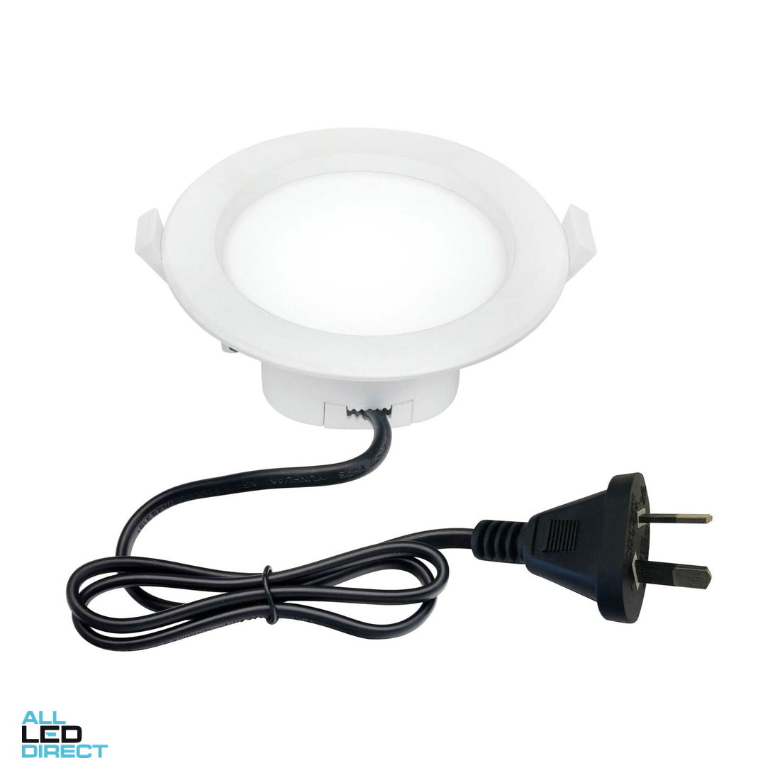 Brilliant 8 W SMART 90 mm Cut Out Dimmable Biorhythm LED Downlight White Tri Colour ALL LED Direct