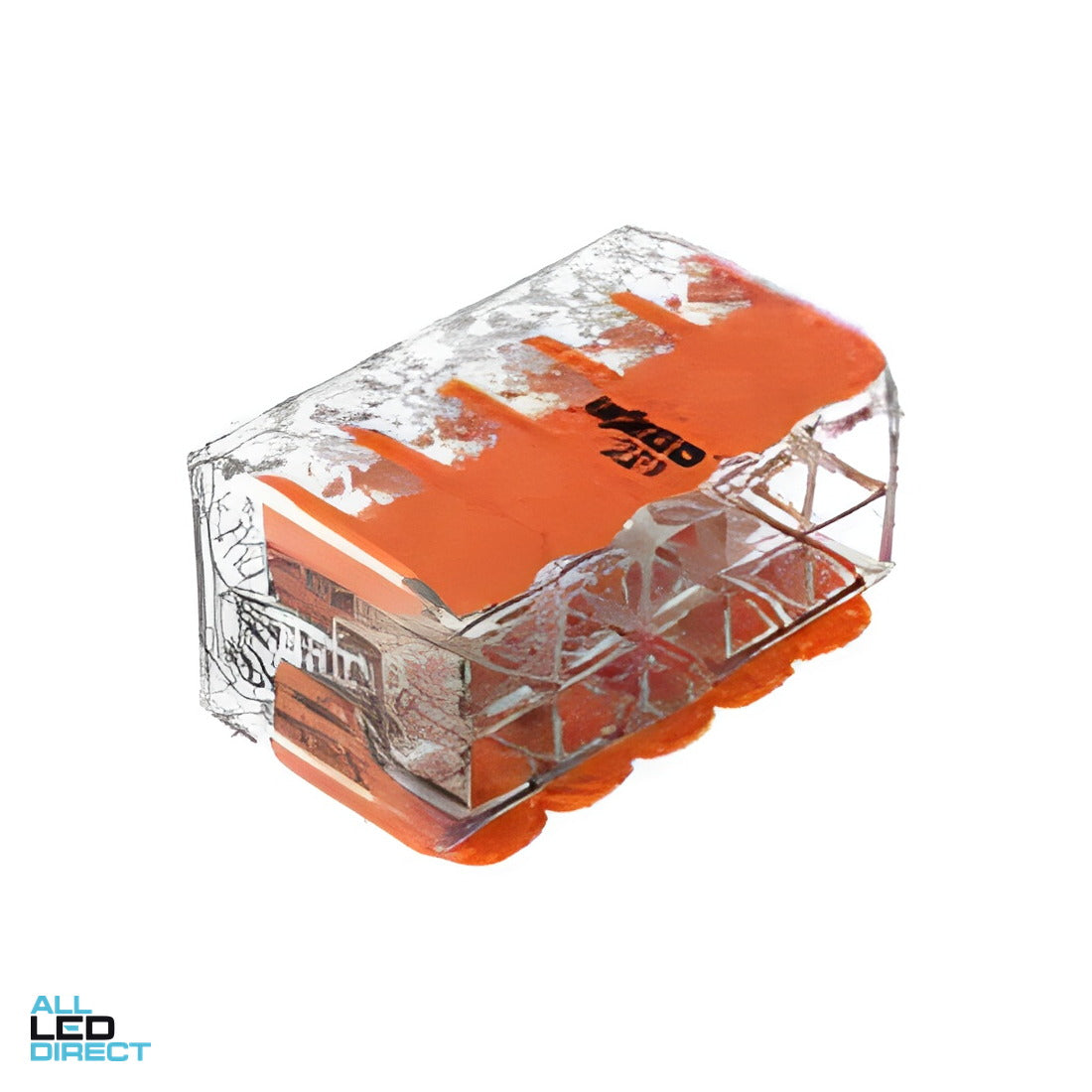 Wago 4mm 10 Wire Compact Splicing Connector Box of 15 ALL LED Direct