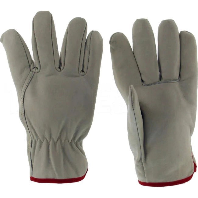 MSA FREEZER Synthetic Lined B/C-Grade Cow Leather Freezer Gloves Large