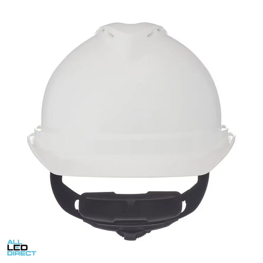 MSA V-GARD 500 Vented Hard Hat With 6 Point FAS-TRAC III Suspension White
