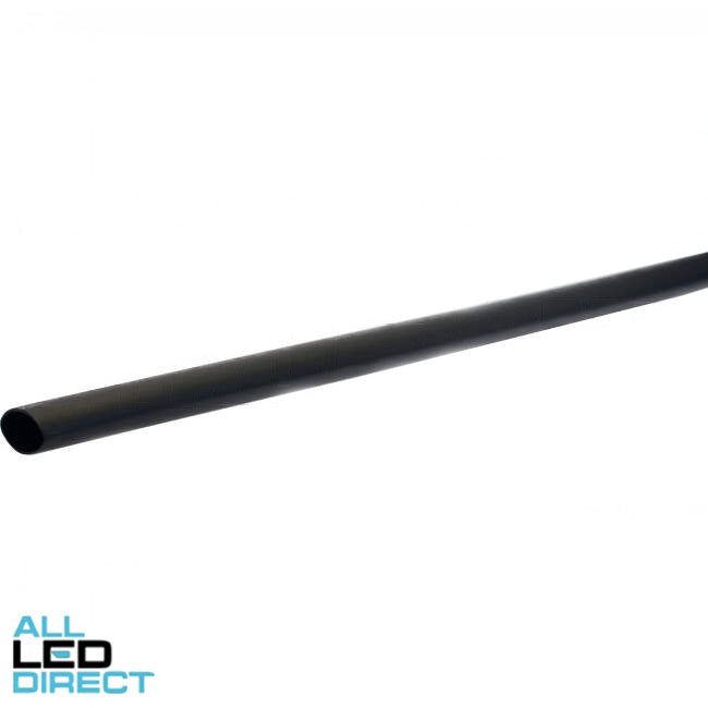 Wattmaster 19mm Shrinks To 9mm Thin Wall Heatshrink 1.2 Metre Black