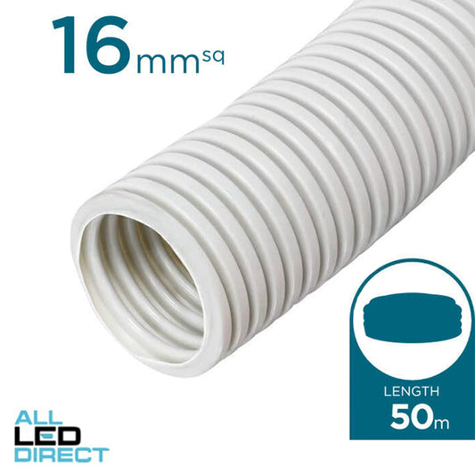 APP 16mm Corrugated Conduit Medium Duty 50 Metre - Green Star Certified