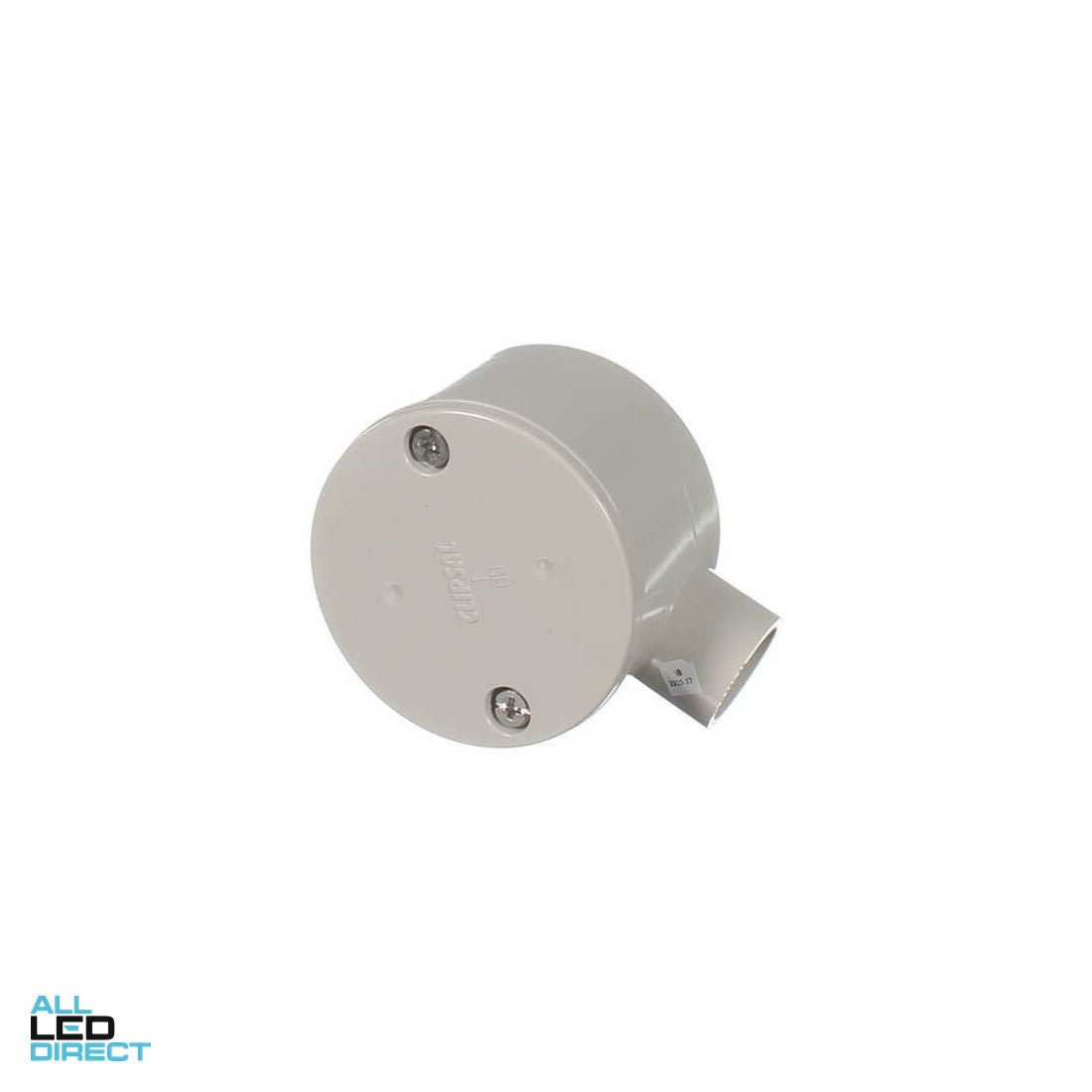 Clipsal 20mm 1 Way Shallow Round Junction Box ALL LED Direct