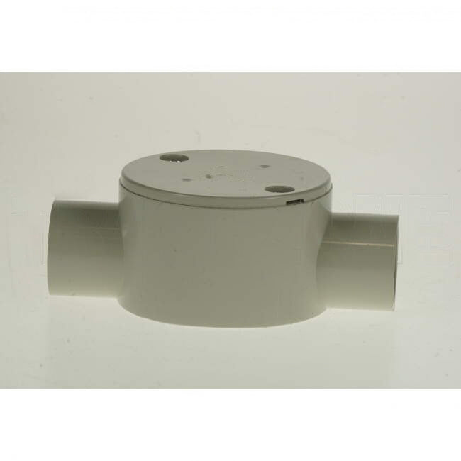 Clipsal 25mm 2 Way Shallow Round Junction Box