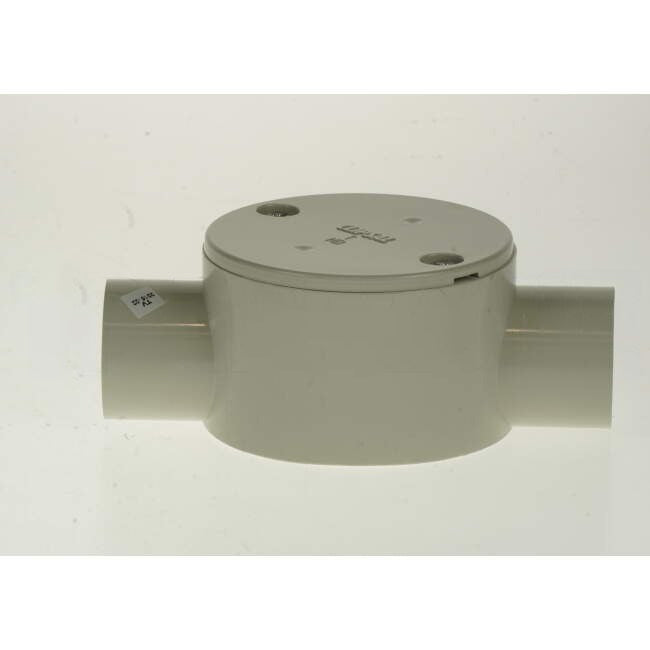 Clipsal 25mm 2 Way Shallow Round Junction Box