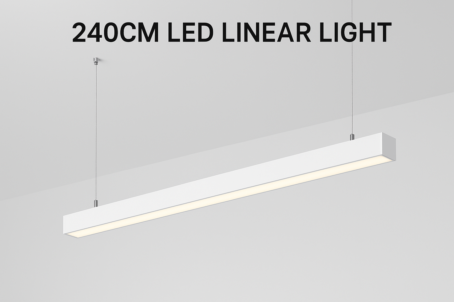 240CM LED Linear Light - ALD-LLL60W-240-AL