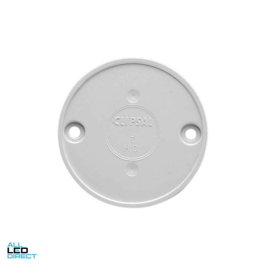 Clipsal 16mm - 20mm Round Conduit Junction Box Lid Grey Each