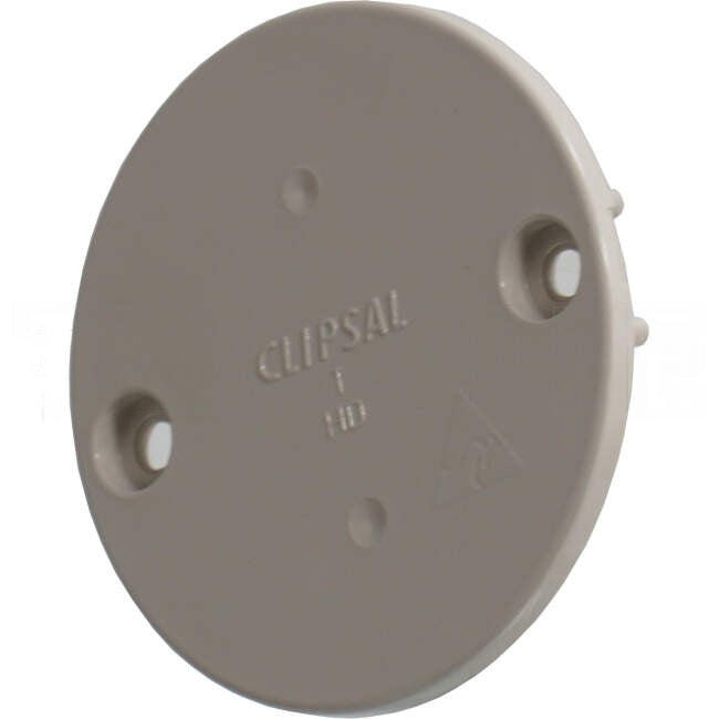 Clipsal 16mm - 20mm Round Conduit Junction Box Lid Grey Each