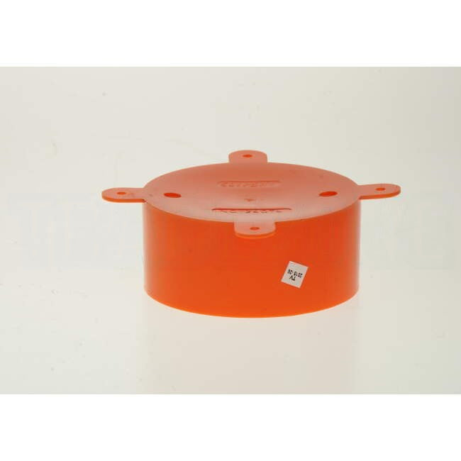 Clipsal Disposable Round Conduit Junction Box Lid Orange Each