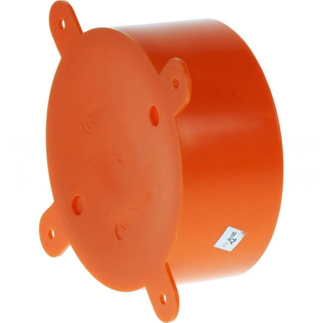 Clipsal Disposable Round Conduit Junction Box Lid Orange Each