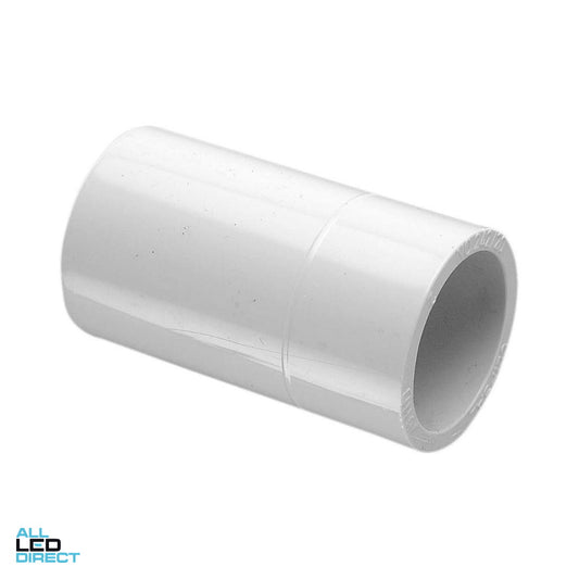 Clipsal 20mm Medium Duty Plain to Plain Conduit Coupling Grey Each