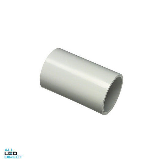 Clipsal 25mm Medium Duty Plain to Plain Conduit Coupling Orange