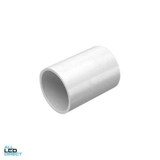 Clipsal 50mm Medium Duty Plain to Plain Conduit Coupling Grey