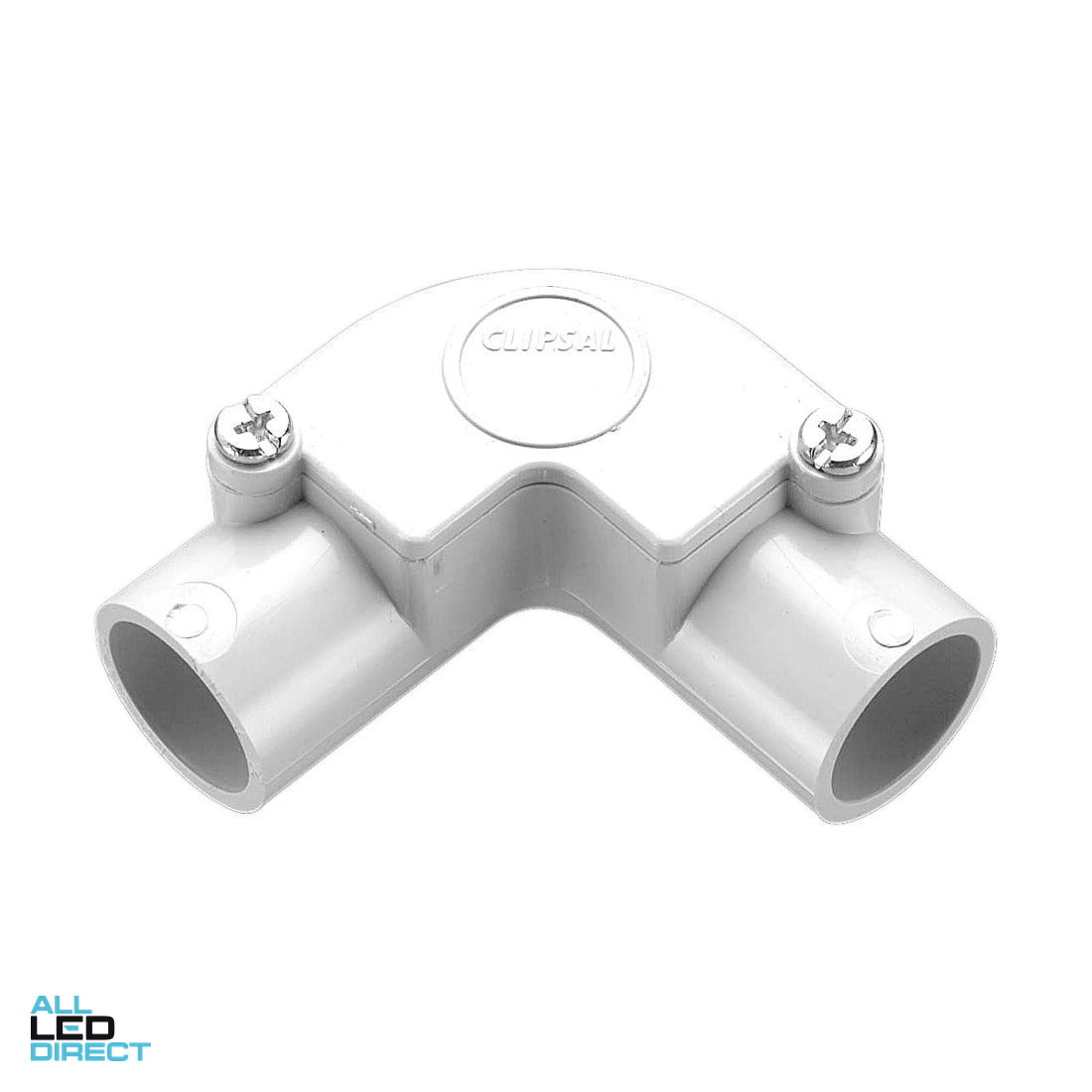 Clipsal 20mm 244 SERIES Medium Duty PVC Inspection Elbow Grey