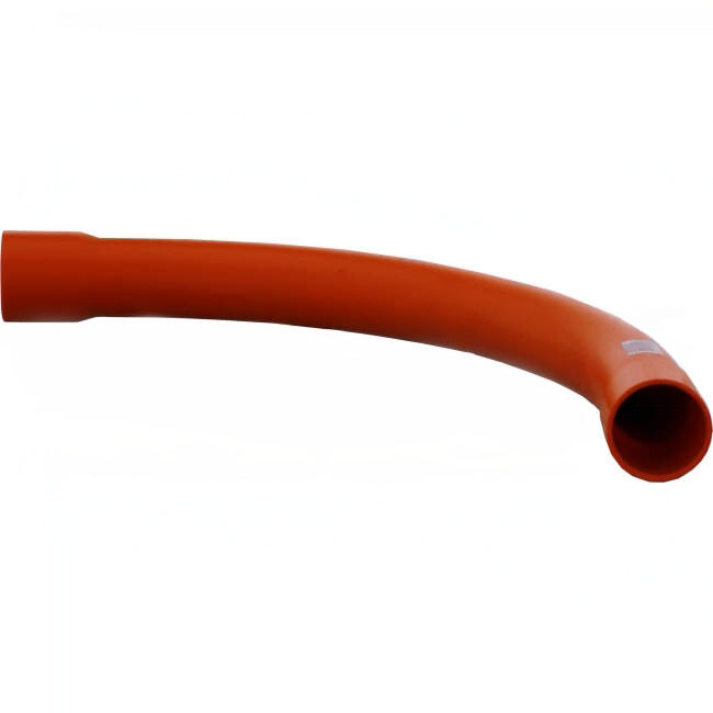 Clipsal 50mm 90 Degree Heavy Duty Sweeping Conduit Bend Orange