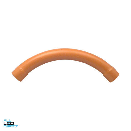 Clipsal 80mm 90 Degree Heavy Duty Sweeping Conduit Bend Orange