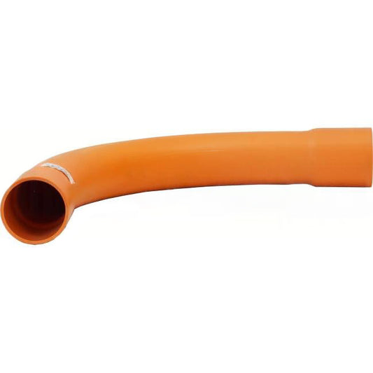 Clipsal 80mm 90 Degree Heavy Duty Sweeping Conduit Bend Orange