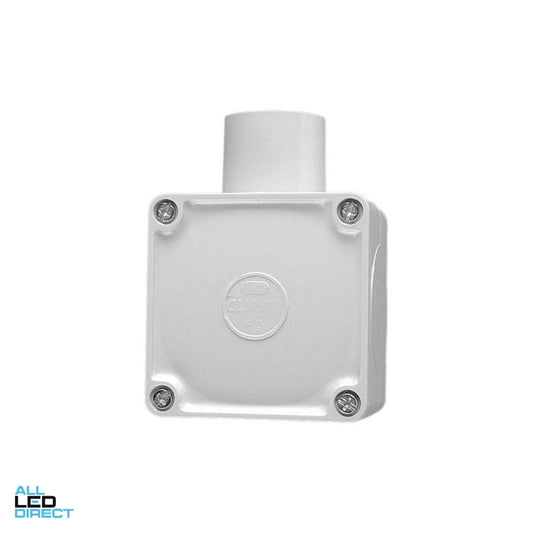 Clipsal 32mm 1 Way Shallow Square Junction Box