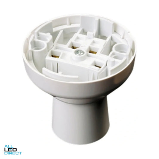 Clipsal 2 Pin Bayonet Cap Batten Holder Universal White ALL LED Direct