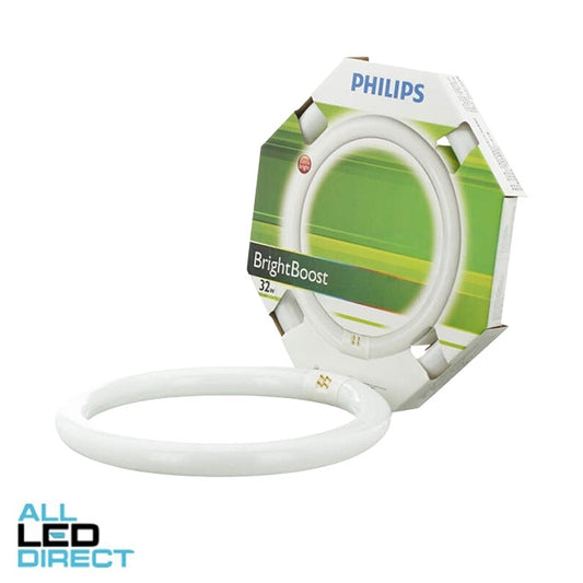 Philips 32 Watt 290mm T9 Circular Fluorescent Tube With G10Q Connection Colour 840 4000k