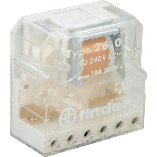 NHP 10 Amp Step Relay With 1 x N/O 230VAC Coil