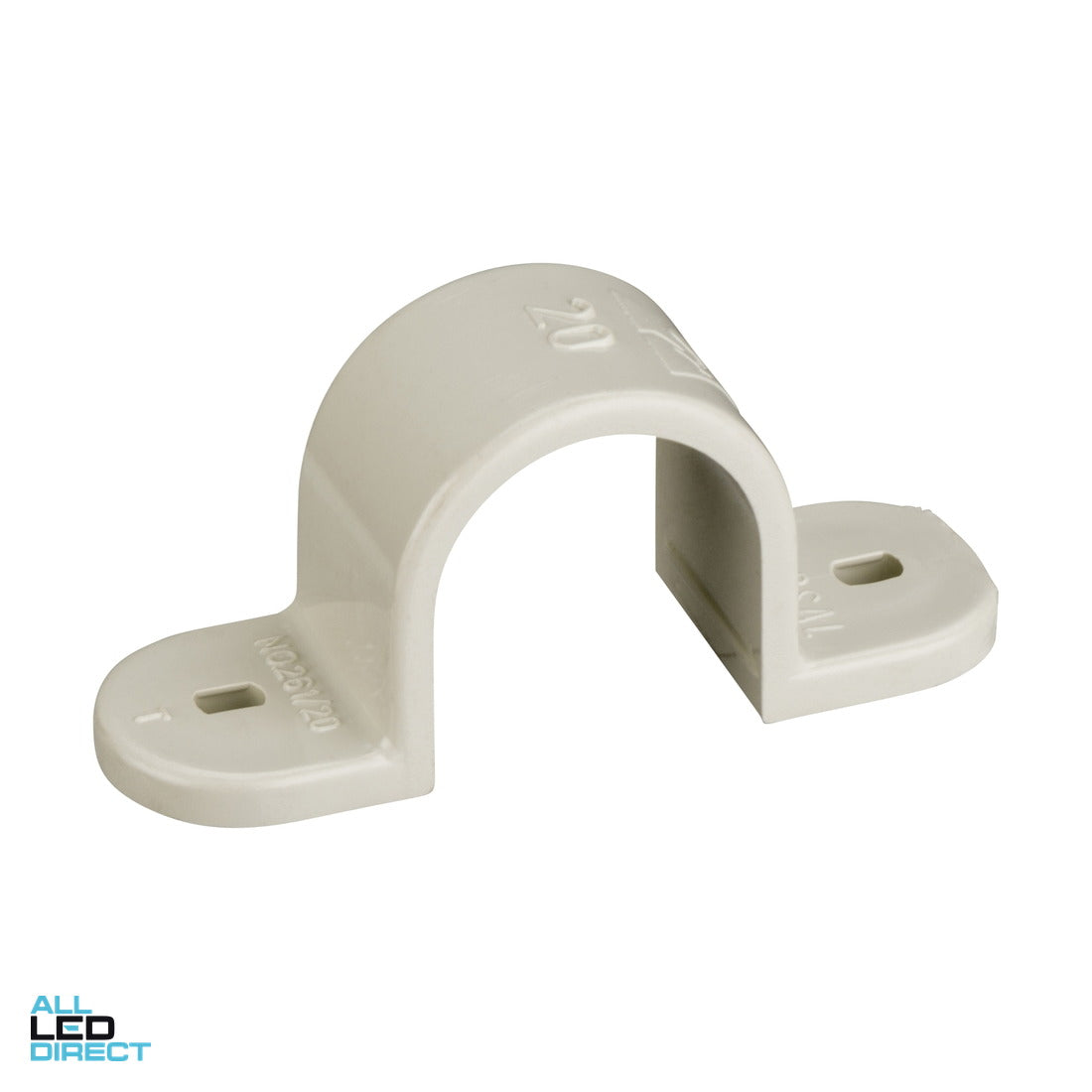 Clipsal 20mm Full Saddle PVC Grey ALL LED Direct