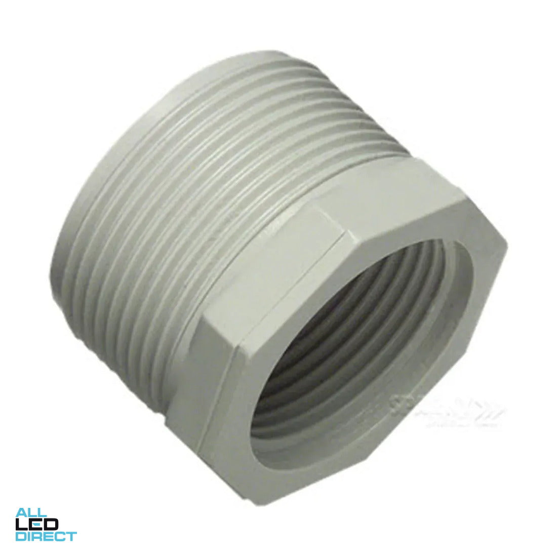 Clipsal 40mm To 32mm Screw To Screw Conduit Reducer Grey ALL LED Direct