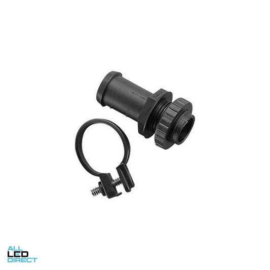Clipsal 32mm Flexible Conduit Straight Terminator Black