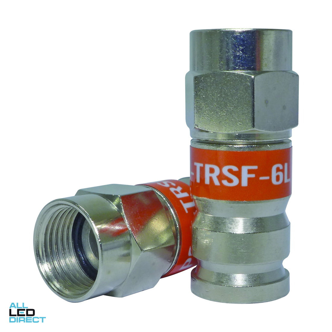 Matchmaster 26mm RG6 Connector Dual Compression Quick Mount FOXTEL Approved Each ALL LED Direct