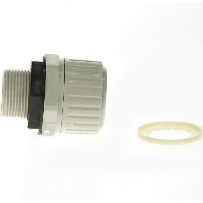 Clipsal 25mm Corrugated Conduit Straight Gland With Locknut Each