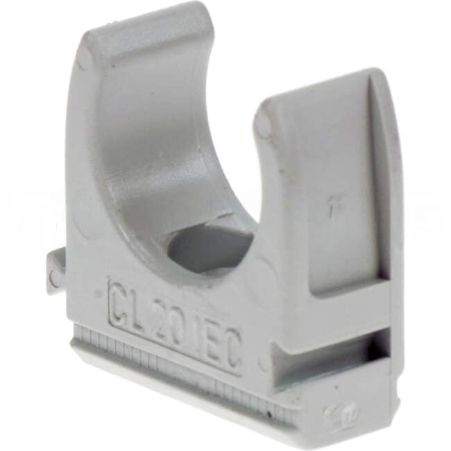 Clipsal 20mm Conduit Clip Grey