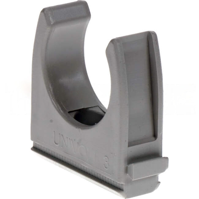 Clipsal 25mm Conduit Clip Grey