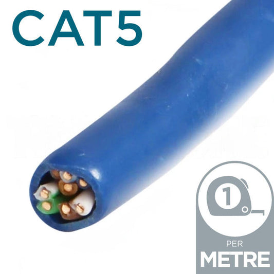 Clipsal CAT6 Cable 4 Pair U/UTP Solid Blue